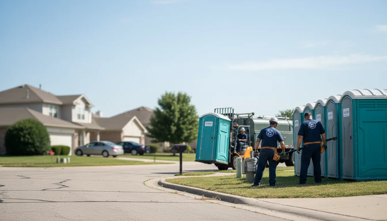 Porta Potty Rental in Melissa, TX near me